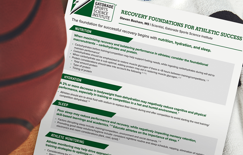 Recovery Foundations For Athletic Success