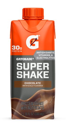Gatorade Chocolate Super Protein Shake, 4-Pack
