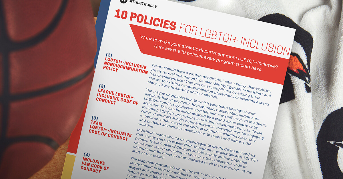 10 Policies for LGBTQ+ Inclusion