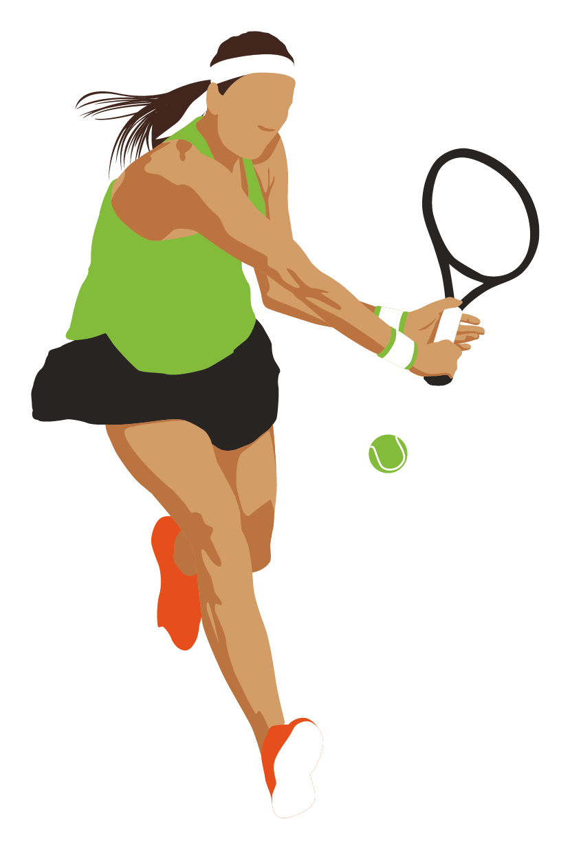 Female tennis player