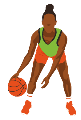 Female basketball player