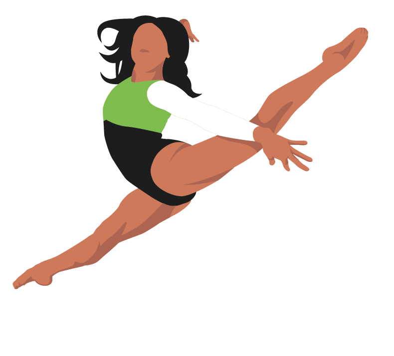 Female gymnast
