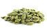 pumpkin seeds on white background.