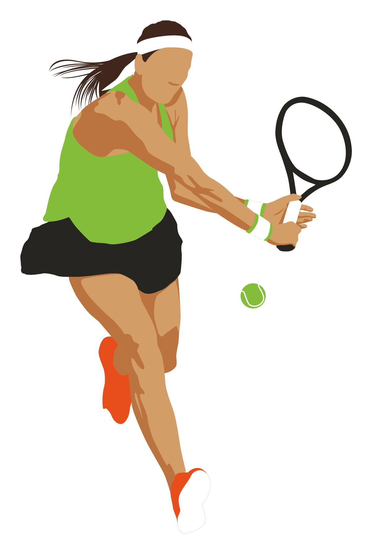 Female tennis player