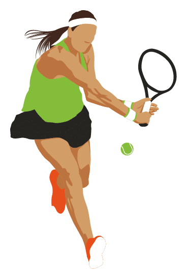 Female tennis player