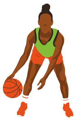 Female basketball player