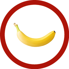 one ripe banana isolated on white background with clipping path