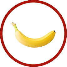 one ripe banana isolated on white background with clipping path