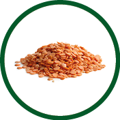 Heap of red lentils isolated on white.