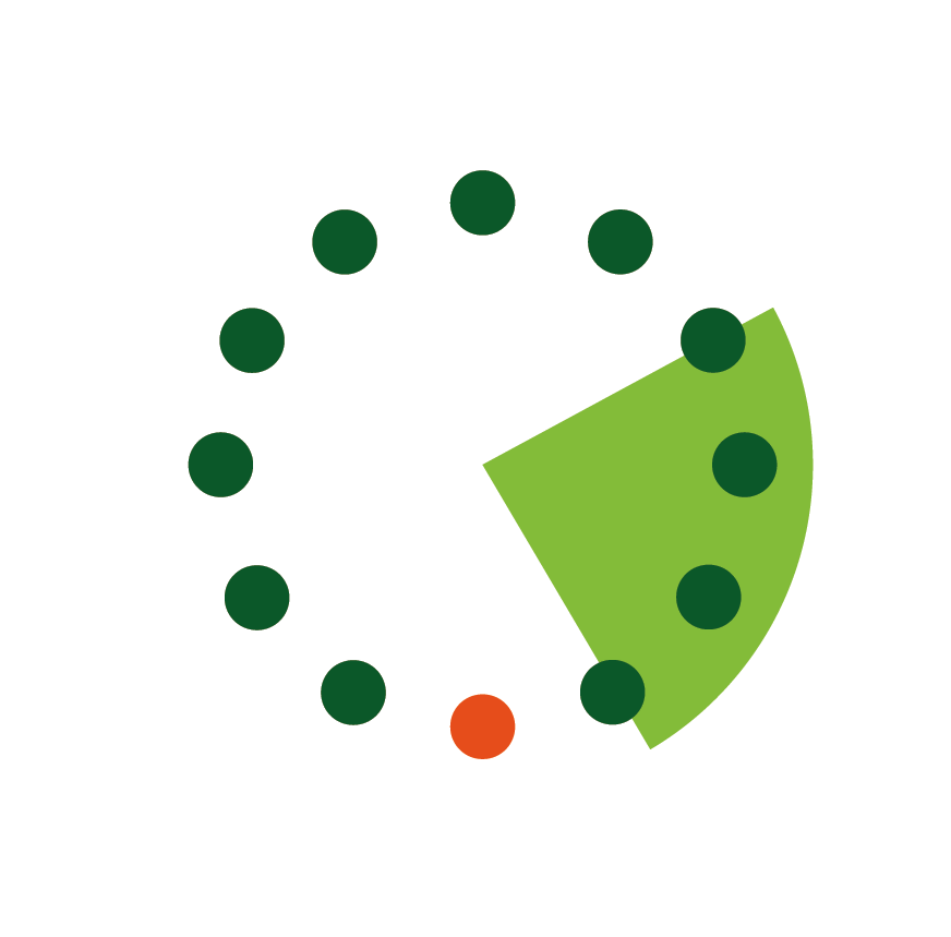 1-4 hours clock image