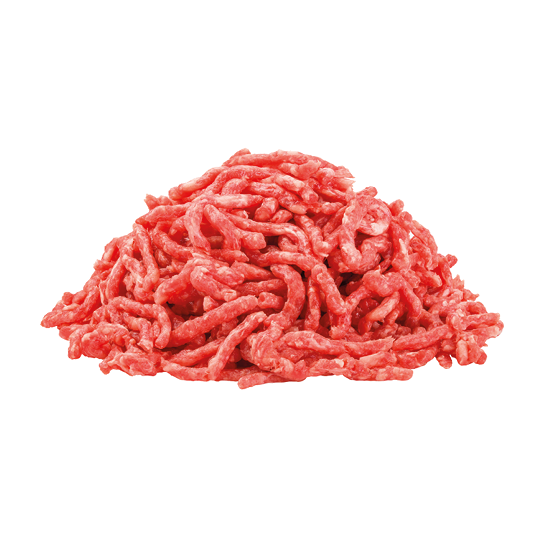 minced meat, pork, beef, forcemeat, clipping path, isolated on white background, full depth of field