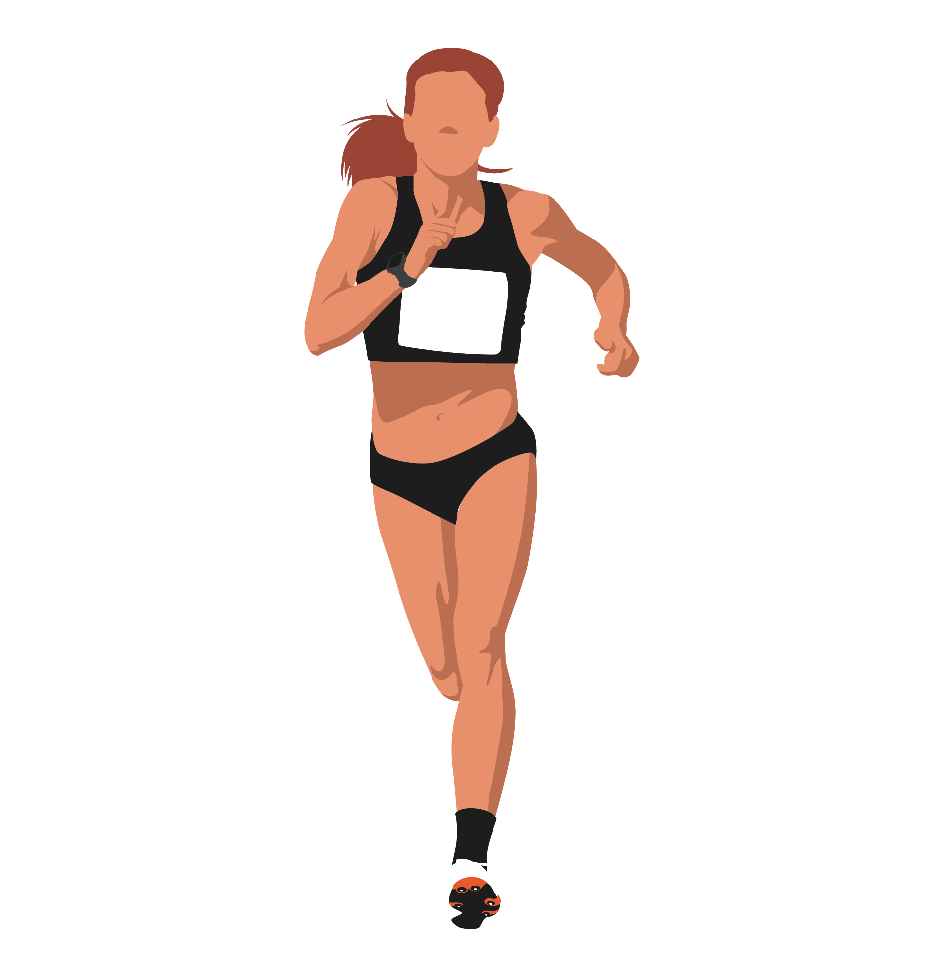 Female runner