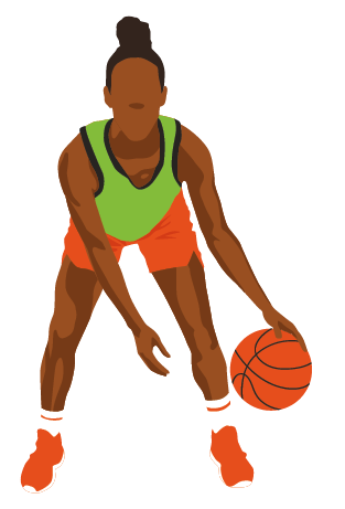 Female basketball player